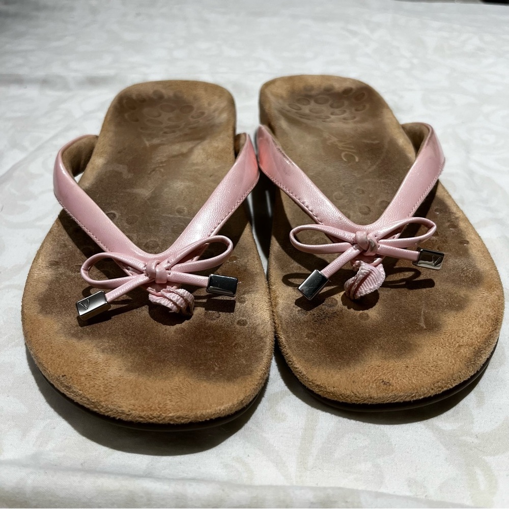 VIONIC WOMEN’S REST BELLALL TOEPOST SANDAL PINK - Picture 2 of 12